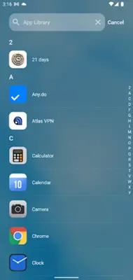 iOS Launcher android App screenshot 2