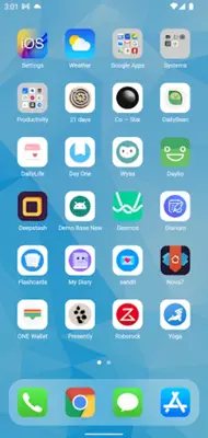 iOS Launcher android App screenshot 7